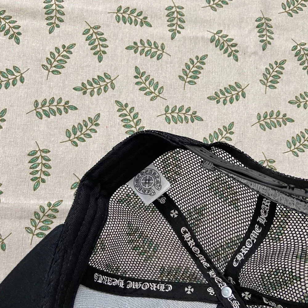 Chrome Hearts White Three Cross Trucker Baseball Cap - Picture 3 of 6